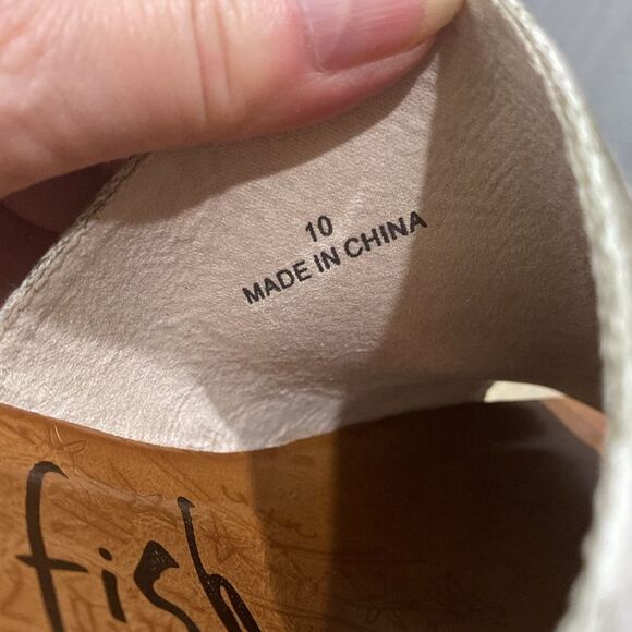 Blowfish Malibu Haxy Band Camo Cork Wedges Sz 10 - Picture 10 of 12